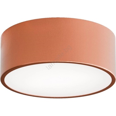 Temar Таванно осветително тяло за баня със сензор CLEO 1xE27/24W/230V Ø20 см IP54 медно (TM0193)