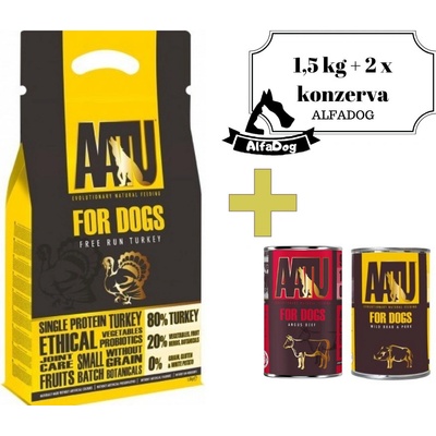 AATU Dog 80/20 Turkey 1,5 kg