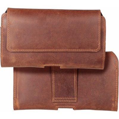 Kryt Royal Crazy Horse Universal Horizontal Leather Belt Holster Size 3Xl Umidigi Bison 2 Pro / Gt2 Pro 5G / X10 Pro / 202 Doogee S98 / S96 Pro / S88 Pro / S58 Pro 6 / S40 Pro Hammer Blade 5G / Iron 3