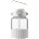 Drinkware BUYDEEM Pop-Up Straw Glass Bottle 800 ml, model DG78, color Oats White (DG78-OW)