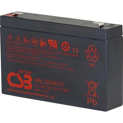 Eaton CSB 6V 9 Ah BAT-CSB-HRL634WF2