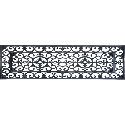 ESSCHERT DESIGN BEST FOR BOOTS XL s ornamenty černá 120 x 45 cm