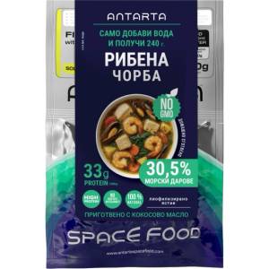 Antarta Space Food Fish Soup | Freeze Dried with Coconut Milk [30 грама]