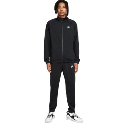 Nike Мъжки анцуц Nike Club Sportswear Sport Casual Track Suit - black/white