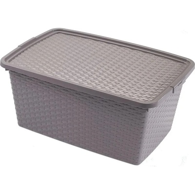 Heidrun Box ratanový 40 l hnědá