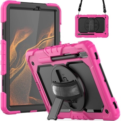 Vsetkonamobil 63289 SOLID 360 Odolný kryt pre Samsung Galaxy Tab S8 ružový