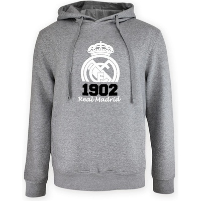 Fan-shop mikina REAL MADRID No21 Crest grey – Sleviste.cz
