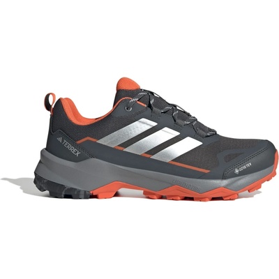adidas Terrex Мъжки мултиспорт обувки adidas Terrex Terrex Skychaser AX5 GORE-TEX Multisport shoes - Grey Six / Matte Silver / Semi Impact Orange - размер 40 2/3 (EU) (022-1409-0514)