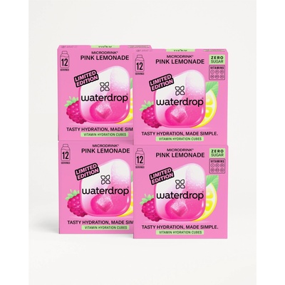 Waterdrop 3+1 Pink Lemonade 48 ks