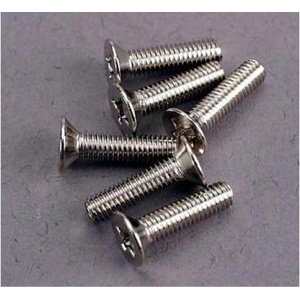 Traxxas кръстата винт M3x12mm потънала глава цинк. (6)
