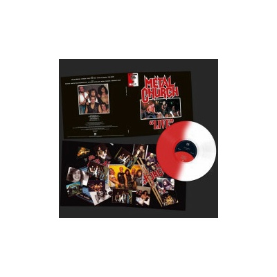 METAL CHURCH - LIVE BI-COLOR LTD. LP