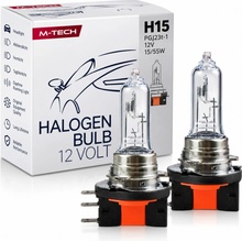 M-TECH H15 PGJ23t-1 12V 15/55W