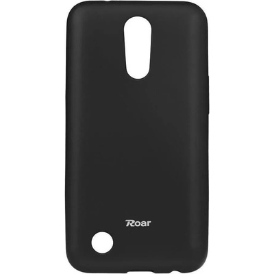 Roar Силиконов Калъф за LG K10 2017, Roar Color Case, Черен (5901737411938)