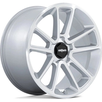 ROTIFORM R192 BTL 10,5x21 5x112 ET38 gloss silver with machined face