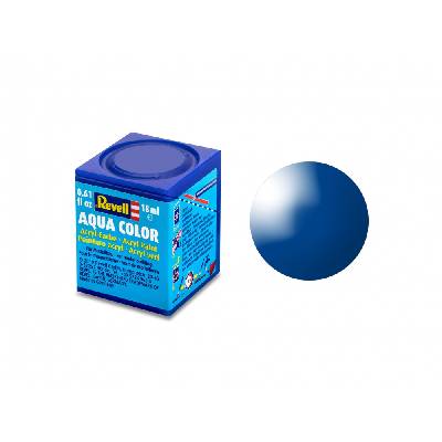 Акрилна боя Revell - Aqua Color, Синя, Гланц, 18 ml (R36152)