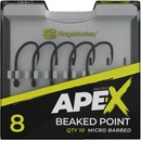 RidgeMonkey Ape-X Beaked Point Barbed vel.4 10 ks