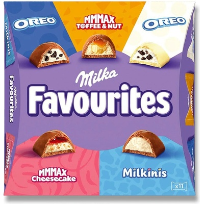 Milka Favourites mix čokolád 95 g