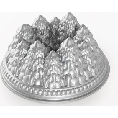 Nordic Ware Forma na bábovku Les strieborná 2,13 l 89737