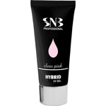 SNB Hybrid UV гел SNB, 60 гр, прозрачно розово (NPH01) - topmall