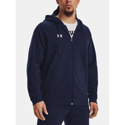 Under Armour Rival fleece FZ Hoodie -BLU 1379767-410
