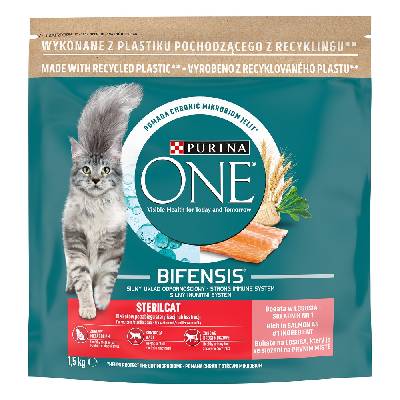 Purina ONE Bifensis Adult Sterilcat Salmon 1,5 kg
