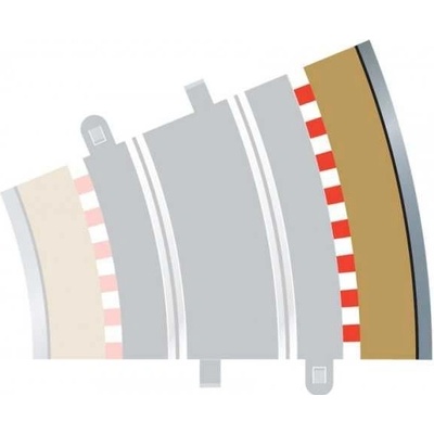 Rozšíření trati SCALEXTRIC C8224 Radius 3 Outer Border Barrier 22.5°