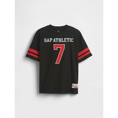 GAP Детска тениска Varsity GAP GAP | Cheren | Момчешки | 104/110