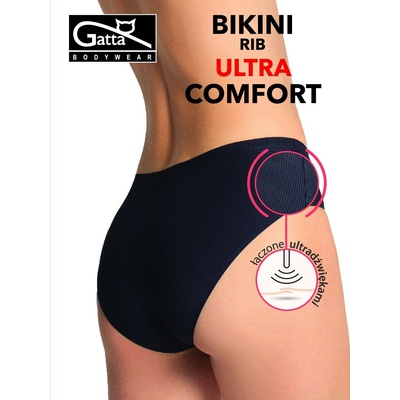 Gatta Бикини Figi-Ultra-Rib-BlackV-63860-Black - Черен, размер XL
