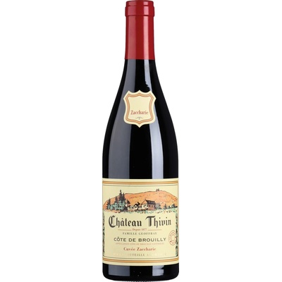 Chateau Thivin Cote de Brouilly Cuvee Zaccharie 2022 Červené 13,5% 0,75 l (holá láhev)