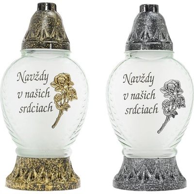 LA 1210 KAH.SKLO NAVŽDY V NAŠICH SRDCIACH 80GR 27cm