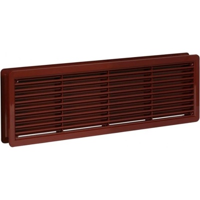 HACO větrací mřížka dveřní 400x130 HNĚDÁ (2ks)