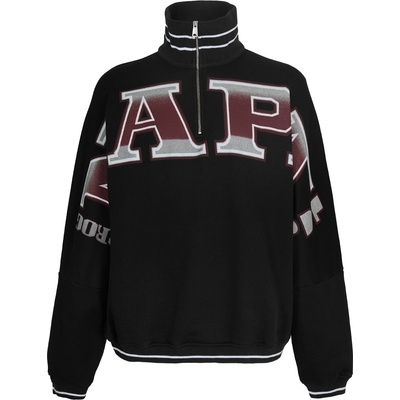 Napapijri x PDF Half Zip Sweat - Black