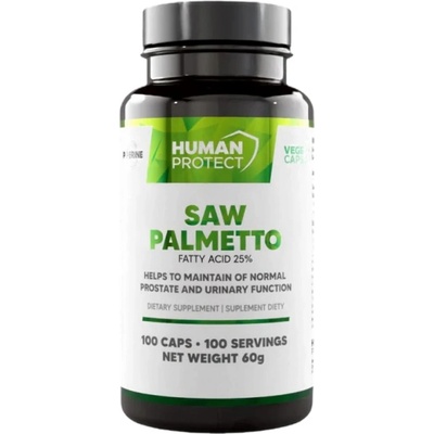Human Protect Saw Palmetto 500 mg | with 25% Saponins [100 капсули]