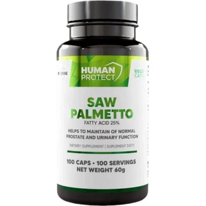 Human Protect Saw Palmetto 500 mg | with 25% Saponins [100 капсули]