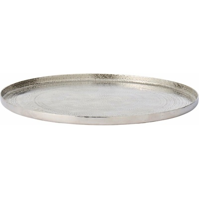 Ib Laursen Kovový podnos Patterned Inside Ø 26 cm