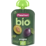 Plasmon БИО Плодова закуска Слива 6м+ 100г - topcho-online
