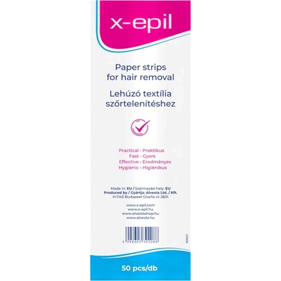 X-epil textilní depilační pásky 50 ks