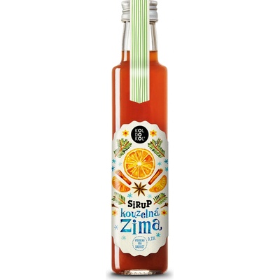 Koldokol Domácí ovocný sirup kouzelná zima 250 ml