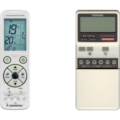 General Toshiba wx-e1ne - луксозно с подсветка дистанционно управление (wx-e1ne)