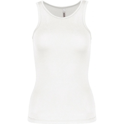 Kariban Tílko PA442 sportovní bez rukávu dámské COT20P44200100-white Bílá