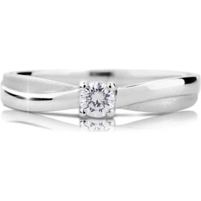 Cutie Jewellery gold dámský prsten Z6817 1906 ze zlata se zirkonem Bílá