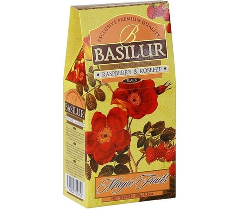 Basilur Magic Raspberry & Rosehip papier 100 g