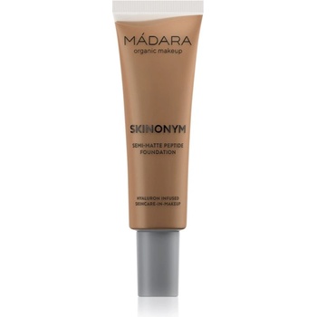 Mádara MÁDARA Skinonym Semi-Matte Peptide дълготраен фон дьо тен с пептиди цвят #75 Auburn 30ml