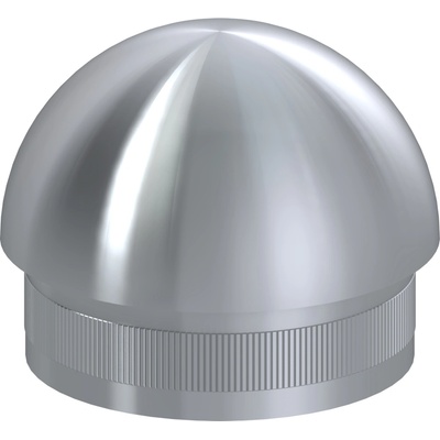 Ukončení na trubku ø 42,4 mm, leštěná nerez AISI 304