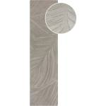 Flair Rugs Светлосив вълнен килим 60x230 cm Lino Leaf - Flair Rugs (503119373938)