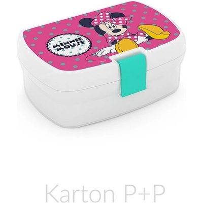 Karton P+P box na desiatu Minnie Mouse