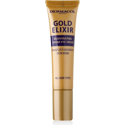 Dermacol Gold elixir oční krém 15 ml – Zboží Dáma