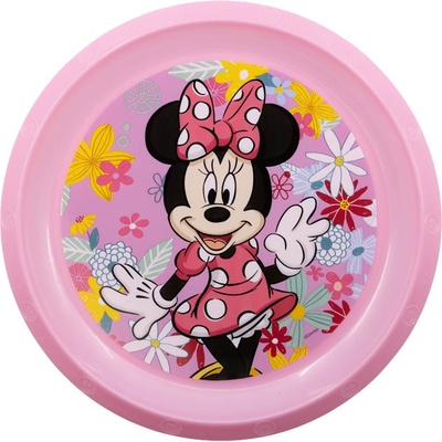 STOR Talíř Minnie Mouse Spring 22 cm