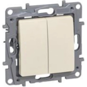 Legrand Електрически ключ сх. 5 niloe 10a крем (m019868)