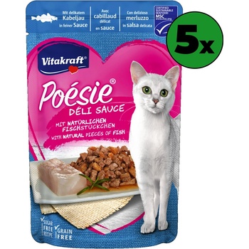 Vitakraft Cat Poésie DéliSauce treska tm. 85 g
